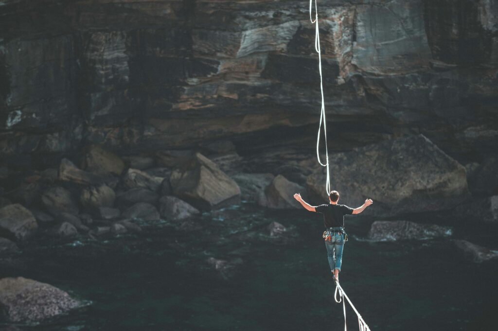 Rope Walking over Gorge Risk Assessment Tundra International